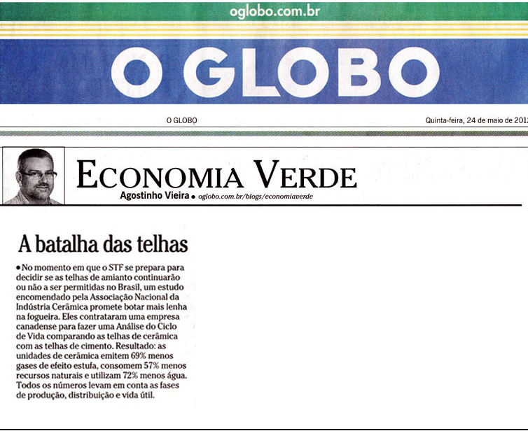 O Globo – maio 2012