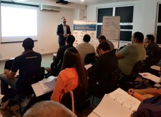 Produtos cerâmicos são destaque em curso de alvenaria