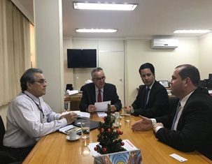 DNPM recebe presidente da Anicer para discutir a Cfem