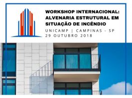Anicer apoia workshop internacional sobre Alvenaria estrutural em situação de incêndio
