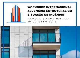 Anicer apoia workshop internacional sobre Alvenaria estrutural em situação de incêndio