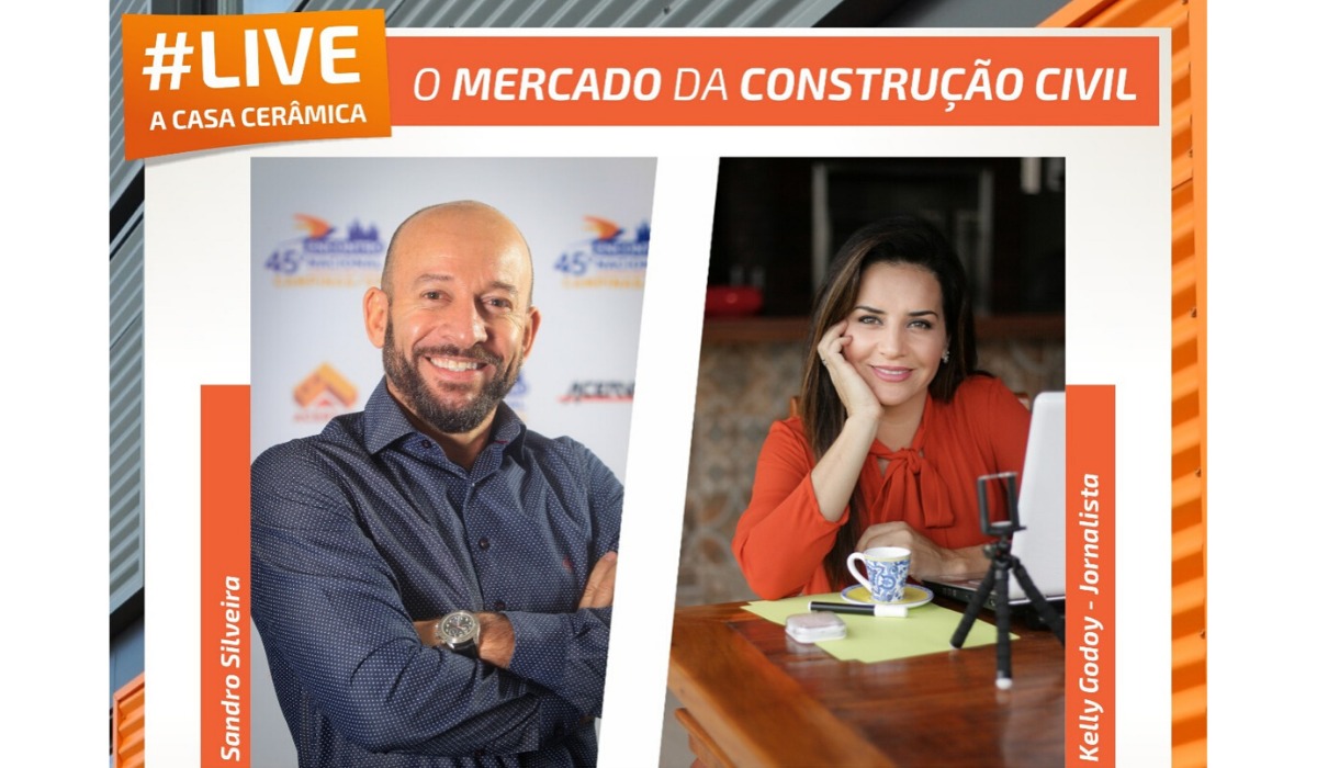 Casa Cerâmica convida Anicer para live sobre construção