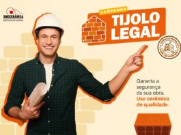 Sindcerâmica/CE realiza campanha Tijolo Legal