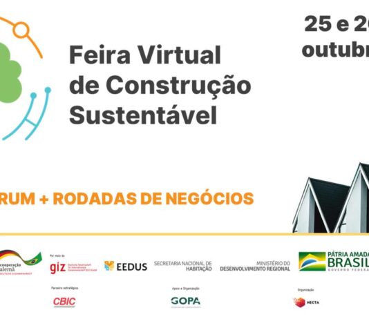 Oportunidade: 1ª Feira Virtual de Construção Sustentável aceita exposições gratuitas