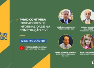 IBGE apresenta dados inéditos e indicadores de informalidade na construção nesta quinta